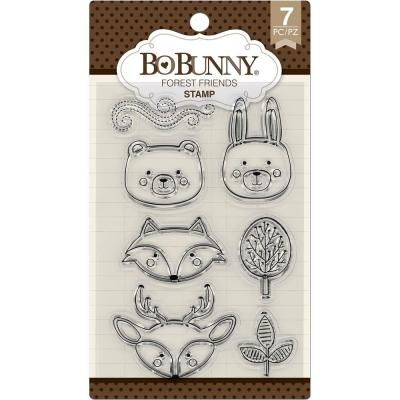 BoBunny Clear Stamps - Forest Friends